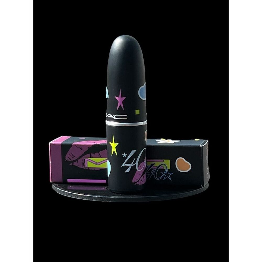 💋HP💋MAC Amplified Creme Lipstick Up The Amp 40th Anniversary Edition - Picture 7 of 13